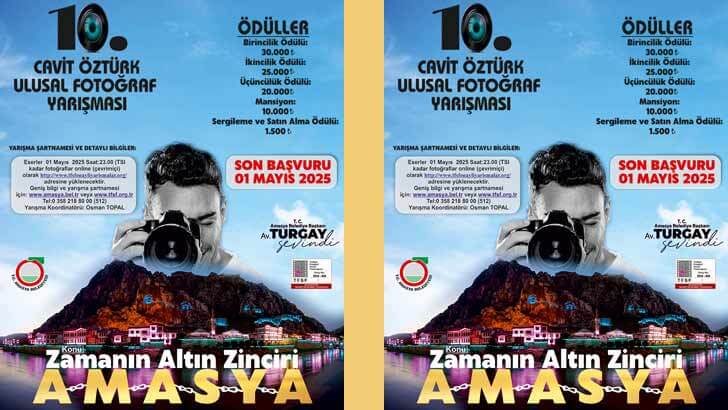 Amasya Belediyesi Cavit Öztürk Ulusal Fotoğraf Yarışması