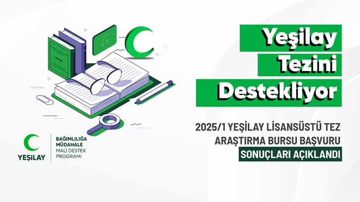 Yeşilay Yüksek Lisans Doktora Burs Sonuçları 2025/1