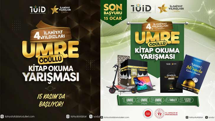 İlahiyat Yıldızları Ödülleri Kitap Okuma Yarışması