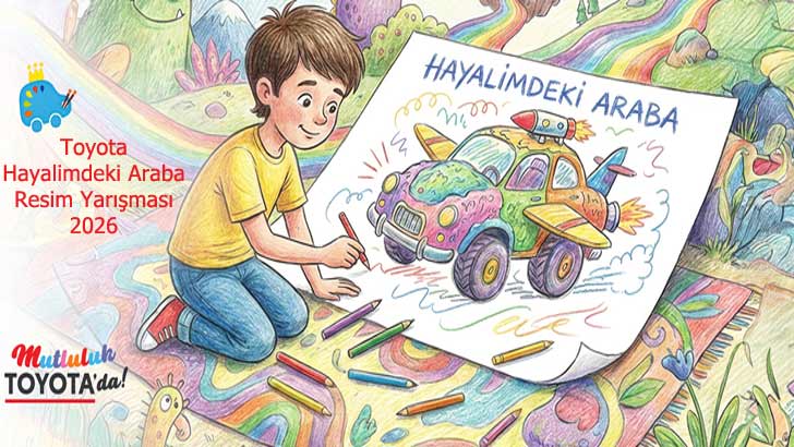 2026 Toyota Hayalimdeki Araba Resim Yarışması