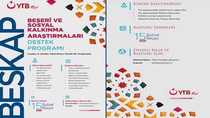 BESKAP Bursu Başvuruları