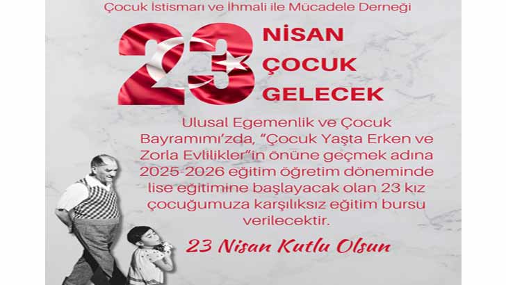 Çocuk İstismarı Ve İhmali İle Mücadele Derneği Bursu
