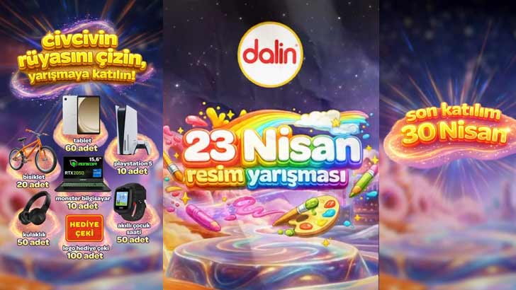 Dalin 23 Nisan Resim Yarışması 2026