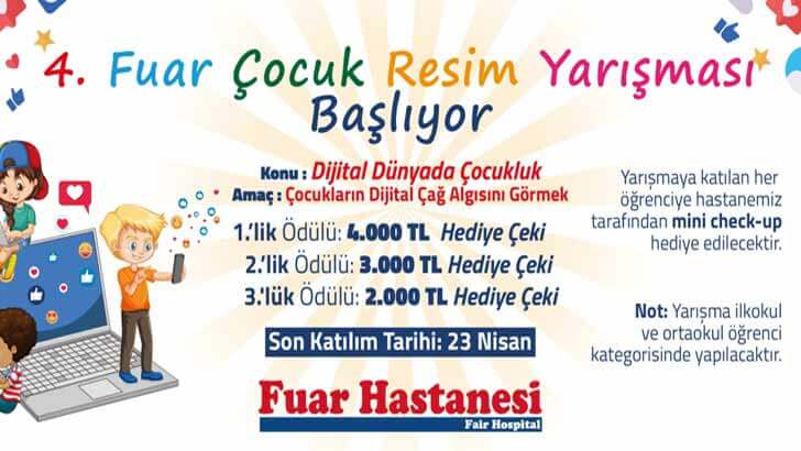 Fuar Hastanesi Çocuk Resim Yarışması