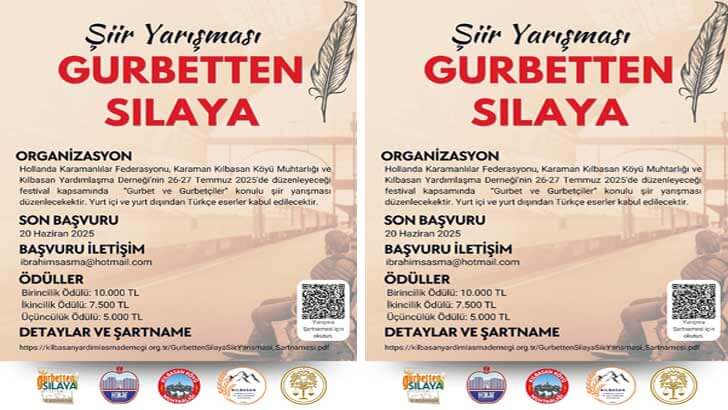 Gurbetten Sılaya Festivali Şiir Yarışması