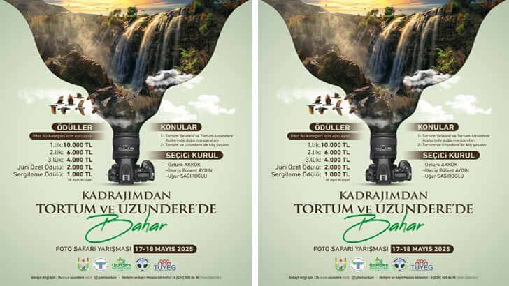 Kadrajımdan Tortum Ve Uzundere’de Bahar Fotoğraf Yarışması