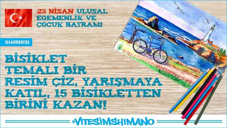 Shimano 23 Nisan Çocuk Resim Yarışması