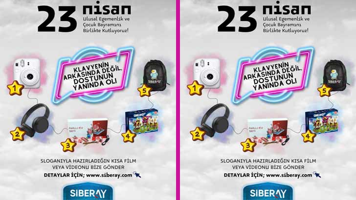 Siberay 23 Nisan Kısa Film Veya Video Yarışması