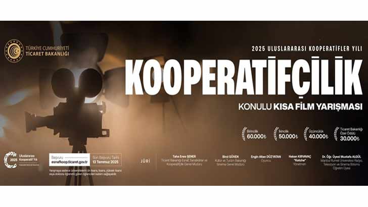 Ticaret Bakanlığı Kooperatifçilik Konulu Kısa Film Yarışması