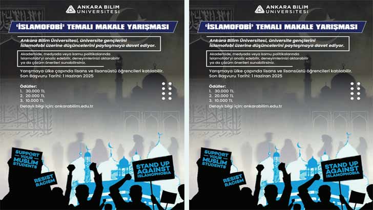 Ulusal İslamofobi Temalı Makale Yarışması