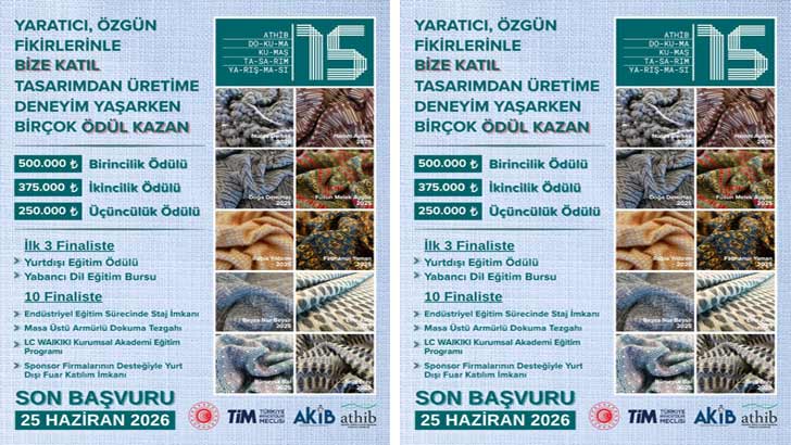15. ATHİB Dokuma Kumaş Tasarım Yarışması 2026