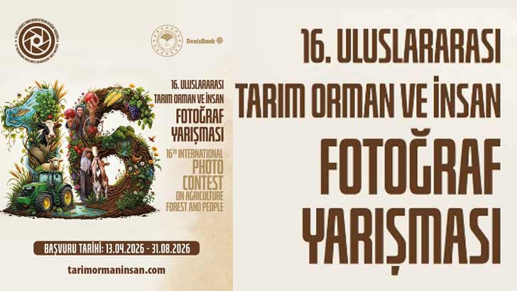 16. Tarım Orman Ve İnsan Fotoğraf Yarışması 2026