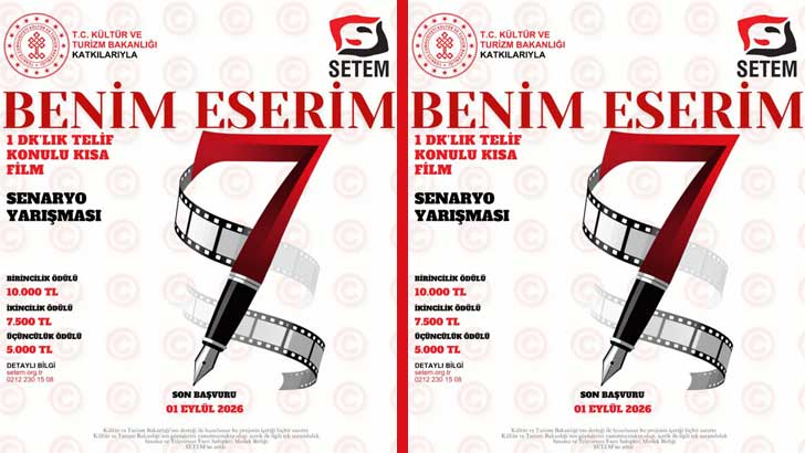 7. Setem Benim Eserim Senaryo Yarışması 2026