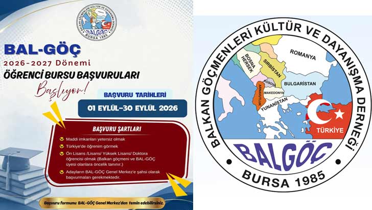 Balkan Göçmenleri Derneği Burs Başvuruları