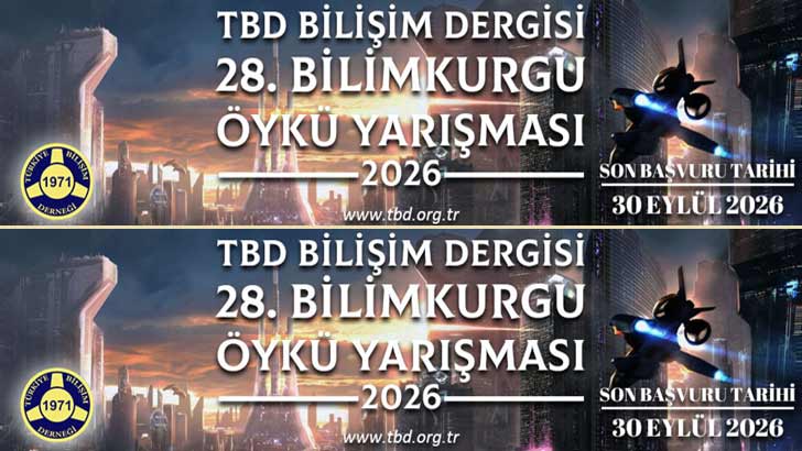 28. TBD Bilimkurgu Öykü Yarışması 2026