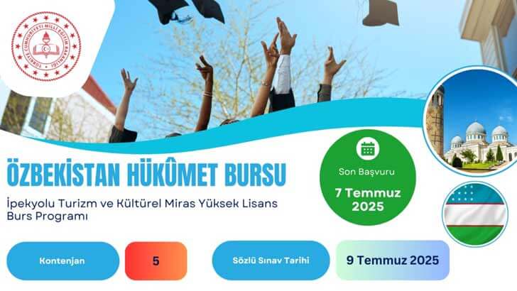 Özbekistan Hükümeti Burs Başvuruları