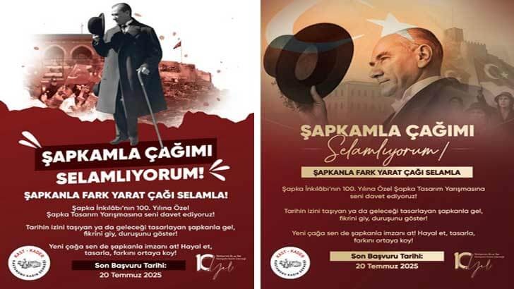 Şapkamla Çağımı Selamlıyorum Şapka Tasarım Yarışması