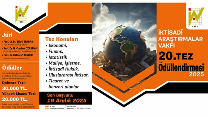 İktisadi Araştırmalar Vakfı Tez Ödülleri