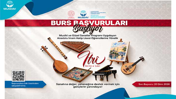 MÜSDAV Genç Burs Başvurusu 2026-2027