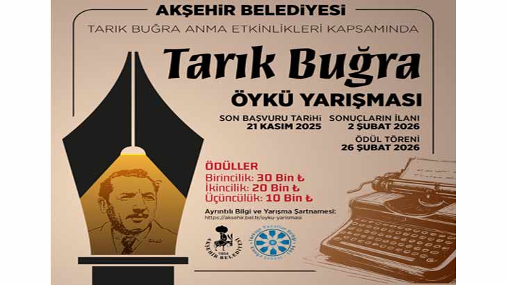 Akşehir Belediyesi Tarık Buğra Ulusal Öykü Yarışması