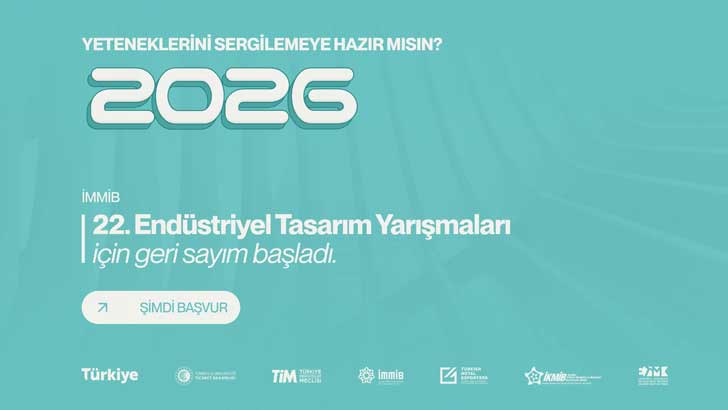 22. İMMİB Endüstriyel Tasarım Yarışması 2026