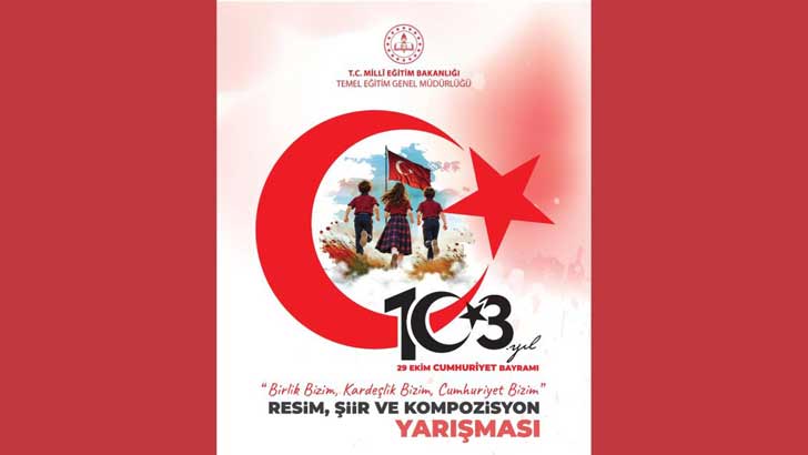 29 Ekim Cumhuriyet Bayramı Resim Şiir Ve Kompozisyon Yarışması 2026