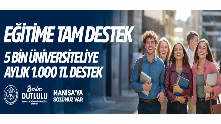 Manisa Belediyesi Burs Başvuruları