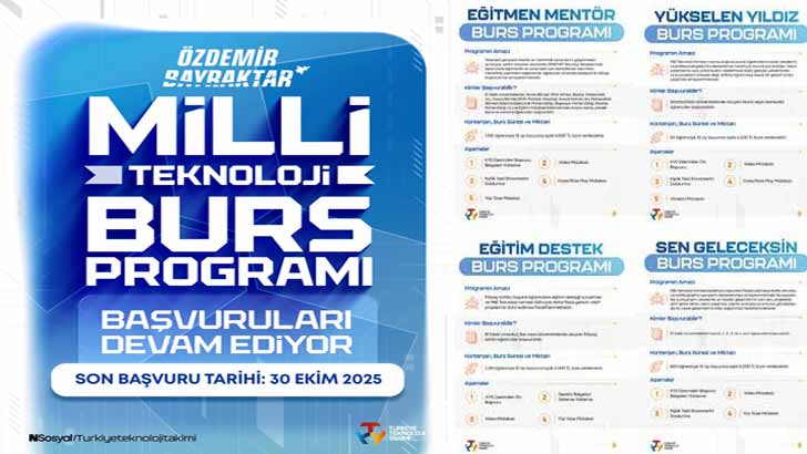 Türkiye Teknoloji Takımı T3 Vakfı Bursu Başvurusu