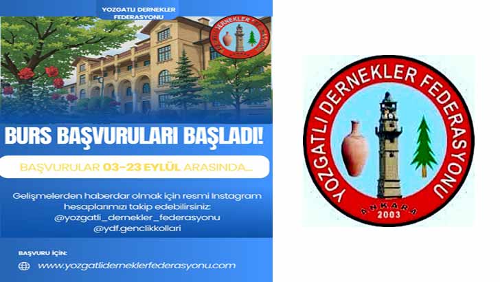 Yozgat Dernekler Federasyonu Burs Başvuruları