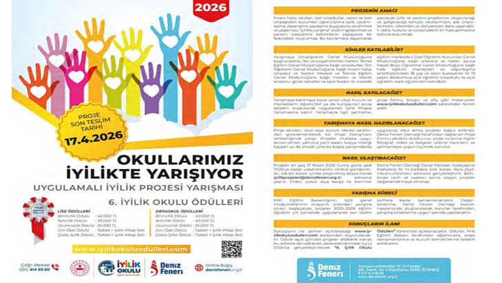 Deniz Feneri Derneği İyilik Okulları Ödülleri