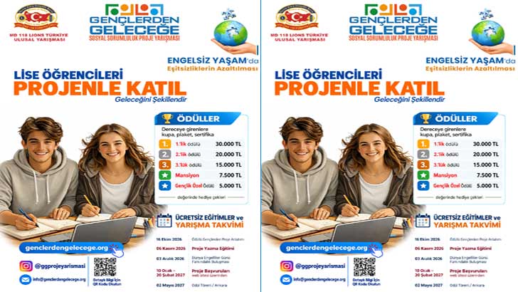 Gençlerden Geleceğe Sosyal Sorumluluk Proje Yarışması