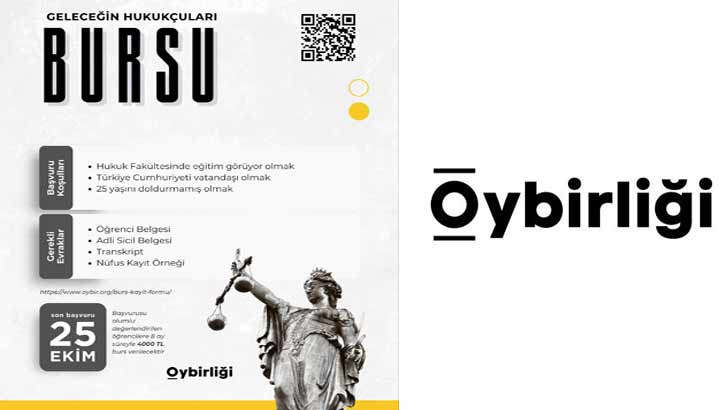 Oy Birliği Derneği Geleceğin Hukukçuları Bursu Başvurusu