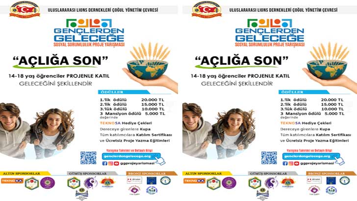 Gençlerden Geleceğe Sosyal Sorumluluk Proje Yarışması