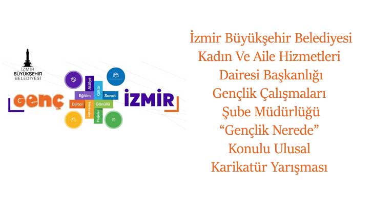 Gençlik Nerede Konulu Ulusal Karikatür Yarışması