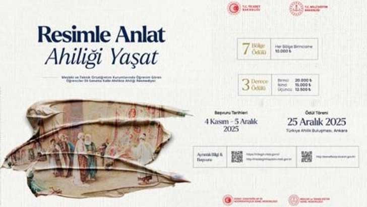 Resimle Anlat Ahiliği Yaşat Resim Yarışması