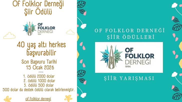 Of Folklor Derneği Şiir Yarışması