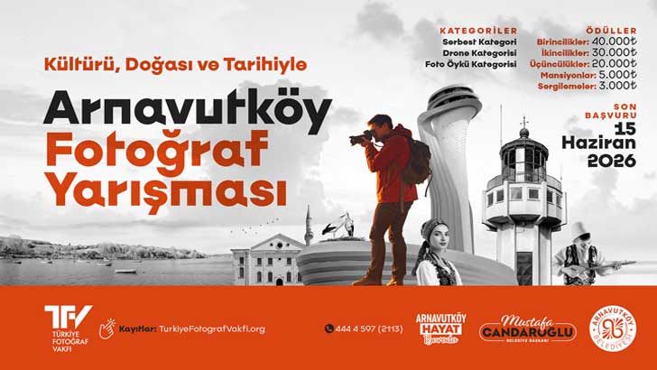 Arnavutköy Belediyesi Ulusal Fotoğraf Yarışması 2026