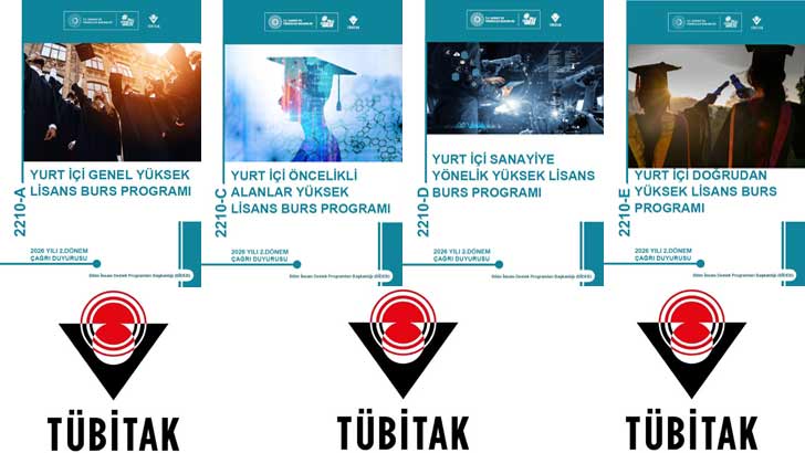 Tübitak Yurt İçi Yüksek Lisans Bursu Başvuruları 2026-2