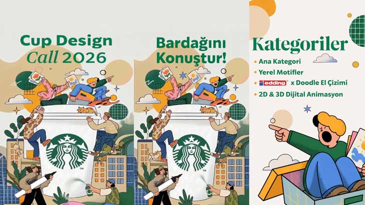 Cup Design Call Senin Starbucks Tasarım Yarışması