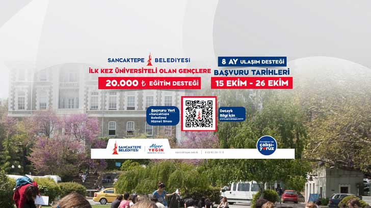 Sancaktepe Belediyesi Burs Başvuruları 2026-2027