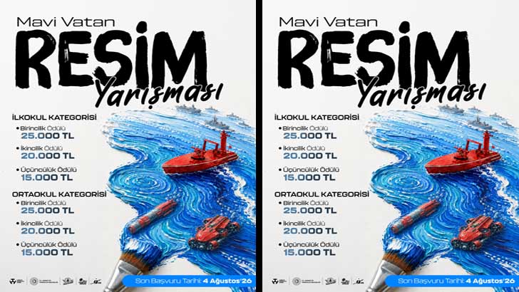 TEKNOFEST Mavi Vatan Resim Yarışması
