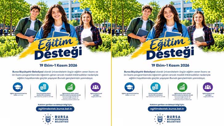 Bursa Belediyesi Bursu Başvuruları 2026-2027