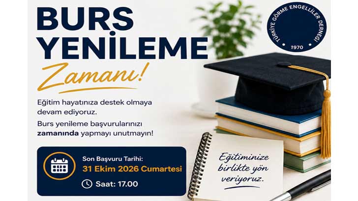 Türkiye Görme Engelliler Derneği Bursu