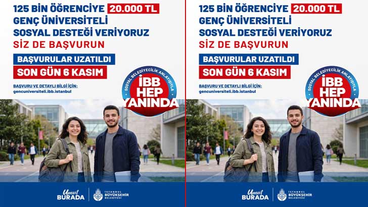 İBB Genç Üniversiteli Eğitim Yardımı Burs Başvurusu 2026-2027
